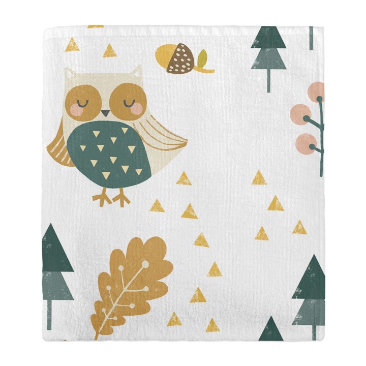 Bath towel HappyFriday Moshi Moshi Harvestwood Multicolour 70 x 150 cm