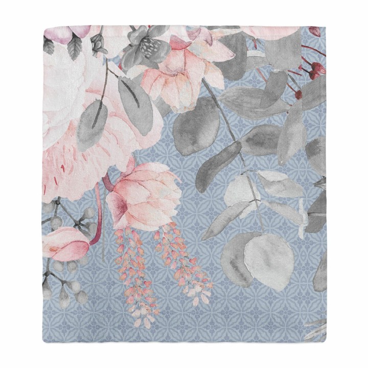badelagen HappyFriday Soft Bouquet Multifarvet 70 x 150 cm