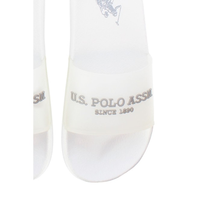 Chanclas para Mujer U.S. Polo Assn. AMAMI009 WHI008  Blanco