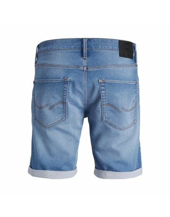 Pantaloncino Jack & Jones Rick Con Ge 709 I.k Azzurro Cowboy