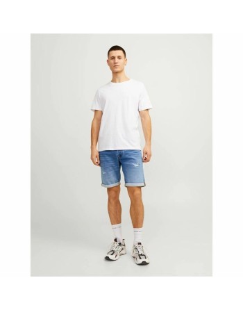 Kurze Hose Jack & Jones Rick Con Ge 709 I.k Blau Cowboy
