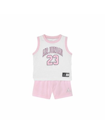 Ensemble de Sport pour Enfants Nike Air Jordan Cadet Multicouleur Rose