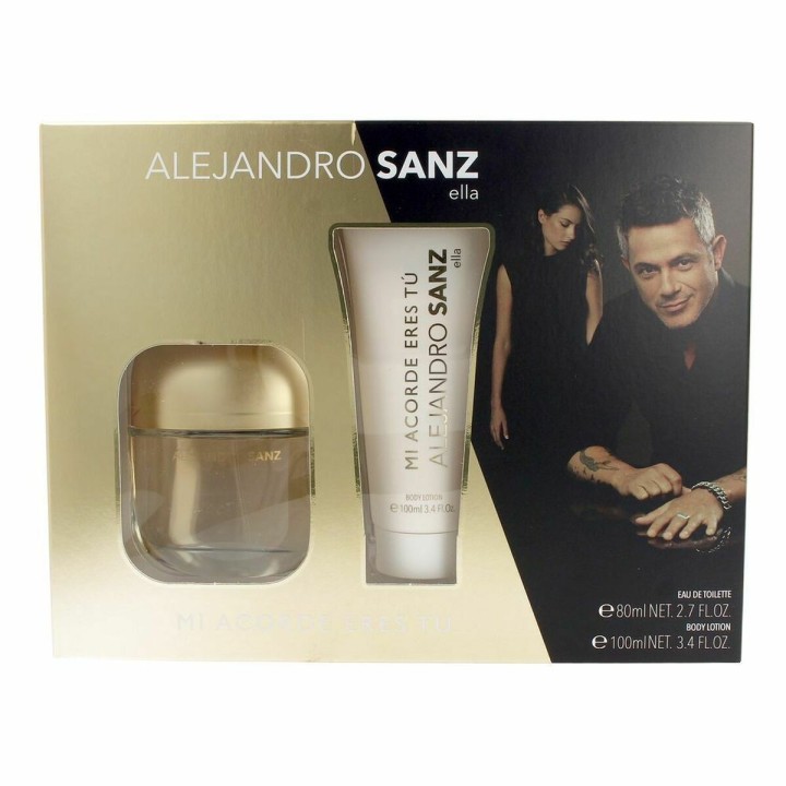 Parfume sæt til kvinder Alejandro Sanz Mi acorde eres tú 2 Dele (2 pcs)