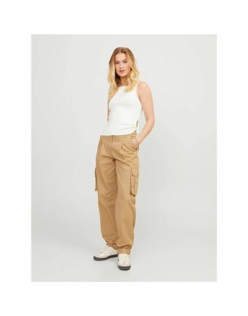 Canotta Donna Jack & Jones Jxdahlia Top Knit Bianco