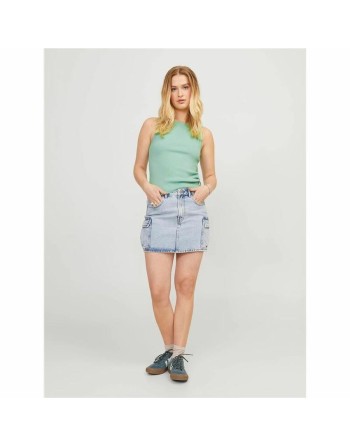 Tank Top Women Jack & Jones Jxdahlia Top Knit Green