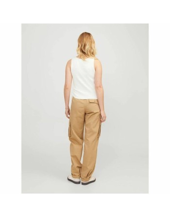 Canotta Donna Jack & Jones Jxdahlia Top Knit Bianco