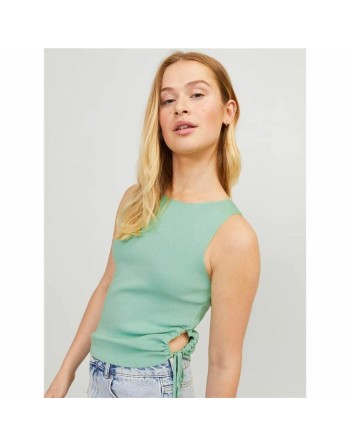 Tank Top Women Jack & Jones Jxdahlia Top Knit Green