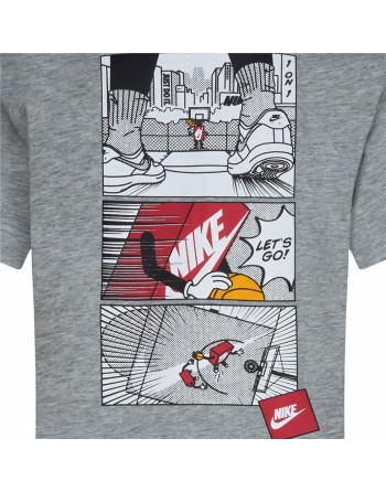 T shirt à manches courtes Enfant Nike Icons Of Play Gris