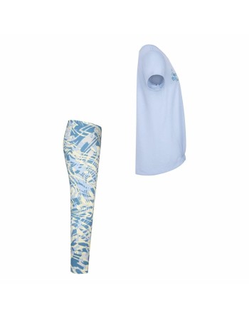 Ensemble de Sport pour Enfants Nike Dri-Fit Vert Multicouleur 2 Pièces