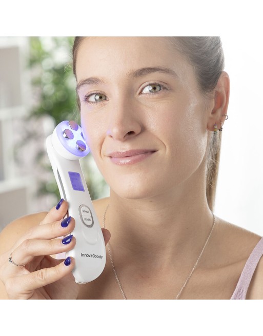 Facial Massager with Radiofrequency, Phototherapy and Electrostimulation Wace InnovaGoods