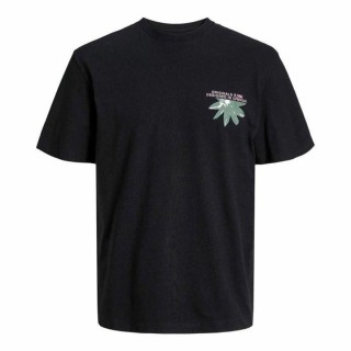 Børne Kortærmet T-shirt Jack & Jones Jortampa Back Tee Ss Sort