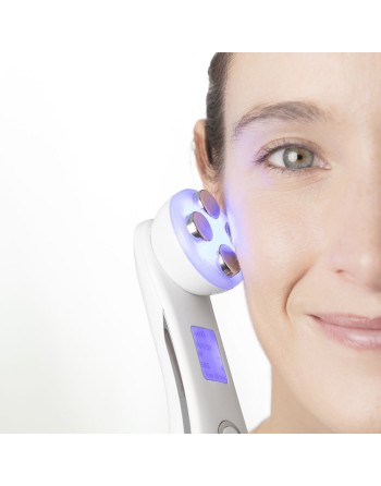 Masseur Facial avec Radiofréquence, Photothérapie et Électrostimulation Wace InnovaGoods