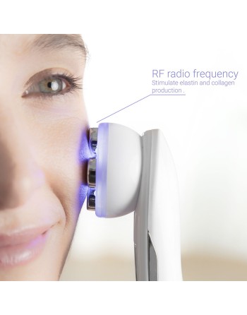Ansigtsmassager med radiofrekvens, lysbehandling og elektrostimulering Wace InnovaGoods
