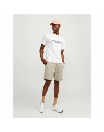 Pantalon court Jack & Jones Jpstbowie Beige