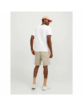 Pantalon court Jack & Jones Jpstbowie Beige