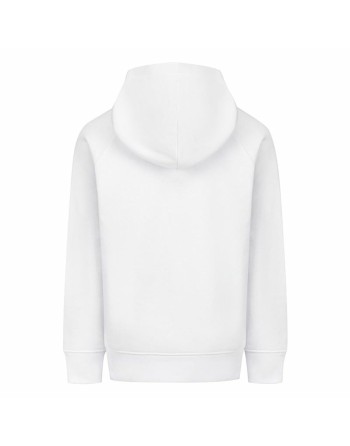 Felpa con Cappuccio Bambino Nike Jordan Jumpman Logo Bianco