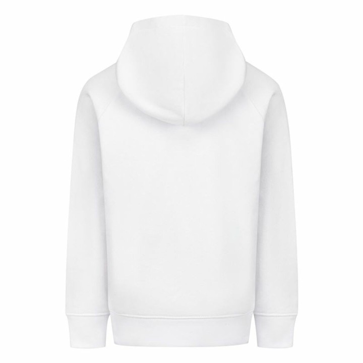 Hættetrøje til Børn Nike Jordan Jumpman Logo Hvid
