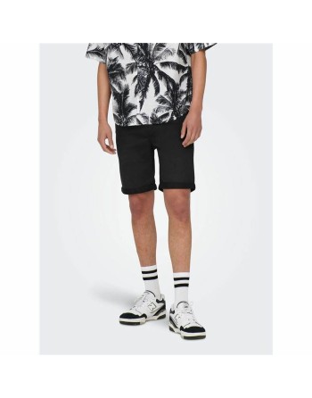Pantaloncino Only & Sons Onsply Reg Nero
