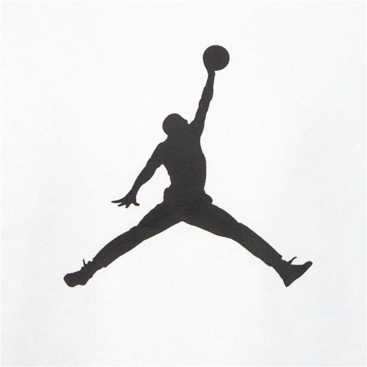 Hættetrøje til Børn Nike Jordan Jumpman Logo Hvid