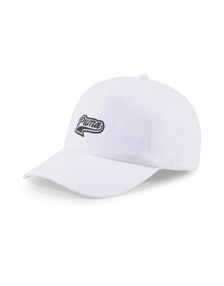 Gorra Deportiva Puma Script Logo Blanco Multicolor Talla única