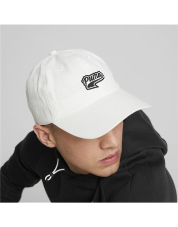 Casquette de Sport Puma Script Logo Blanc Multicouleur Taille unique