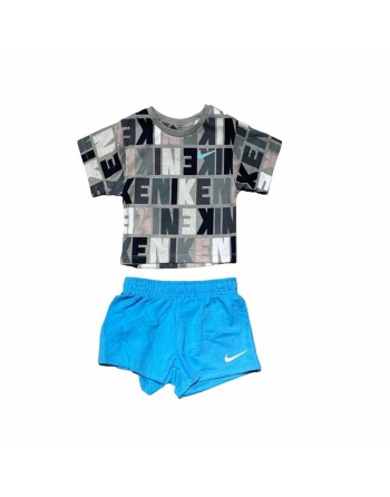 Ensemble de Sport pour Enfants Nike  Knit Short Bleu