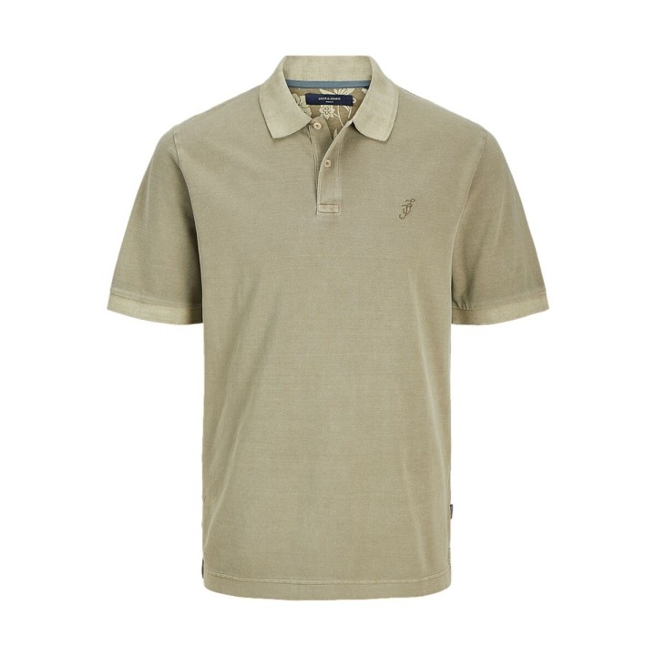 Kortærmet Polotrøje til Mænd Jack & Jones JPRBLUWILLIAM  12257315 Grøn
