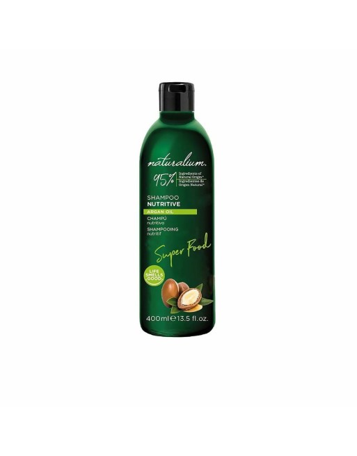 Pflegendes Shampoo Naturalium Super Food Arganöl (400 ml)