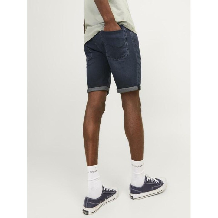 Pantaloni Corti Sportivi da Uomo Jack & Jones JJIRICK JJICON GE 604 12252178 Blu Marino