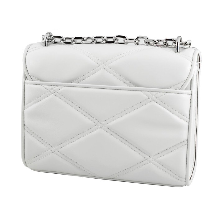 Håndtasker til damer Michael Kors Serena Hvid 22 x 16 x 9 cm