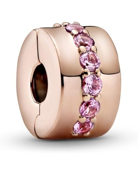 Charms für Damen Pandora PINK SPARKLING ROW