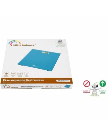 Báscula Digital de Baño Little Balance SB2 Turquesa 160 kg