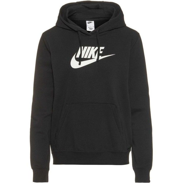Hættetrøje til Kvinde Nike FLC GX STD PO HDY DQ5775 010 Sort