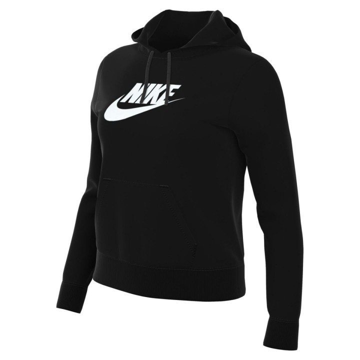 Hættetrøje til Kvinde Nike FLC GX STD PO HDY DQ5775 010 Sort