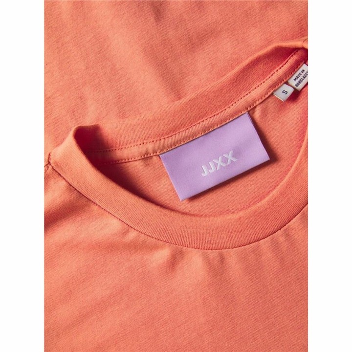 Maglia a Maniche Corte Donna Jack & Jones Jxpaige Arancio