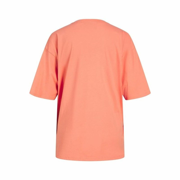 Maglia a Maniche Corte Donna Jack & Jones Jxpaige Arancio