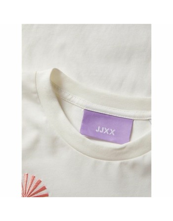 T-shirt à manches courtes femme Jack & Jones Jxpaige Blanc