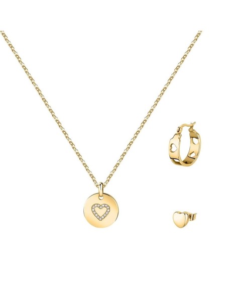 Women's necklace and matching earrings set La Petite Story LPS20ASD02