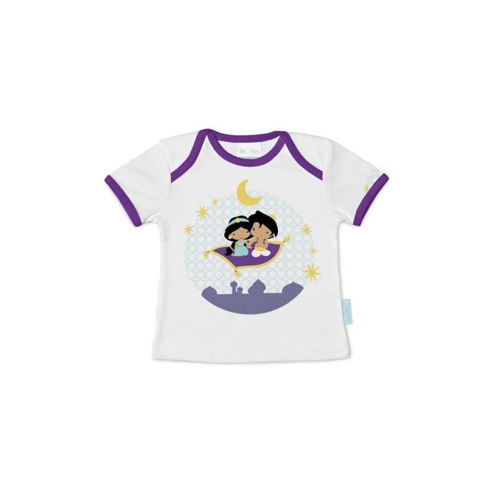 Børne Kortærmet T-shirt HappyFriday Mr Fox Magic Rug Multifarvet 18-24 meses