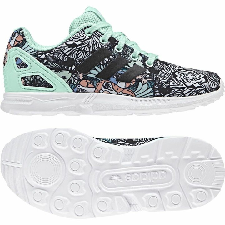 Scarpe Sportive per Bambini Adidas ZX Flux Acquamarina