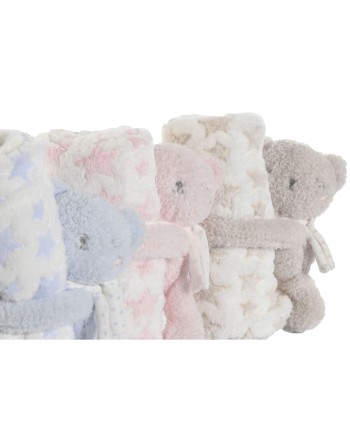 Baby-Geschenk-Set Home ESPRIT Blau Beige Rosa Polyester (3 Stück)