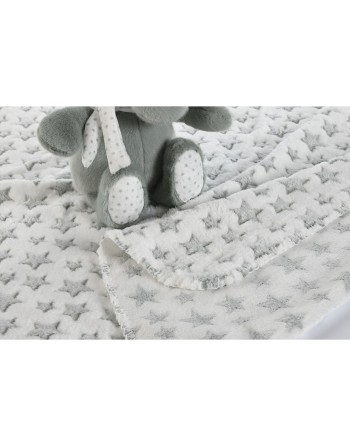 Coffret Bébé Home ESPRIT Bleu Vert Rose Polyester (3 Unités)