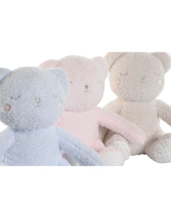 Coffret Bébé Home ESPRIT Bleu Beige Rose Polyester (3 Unités)