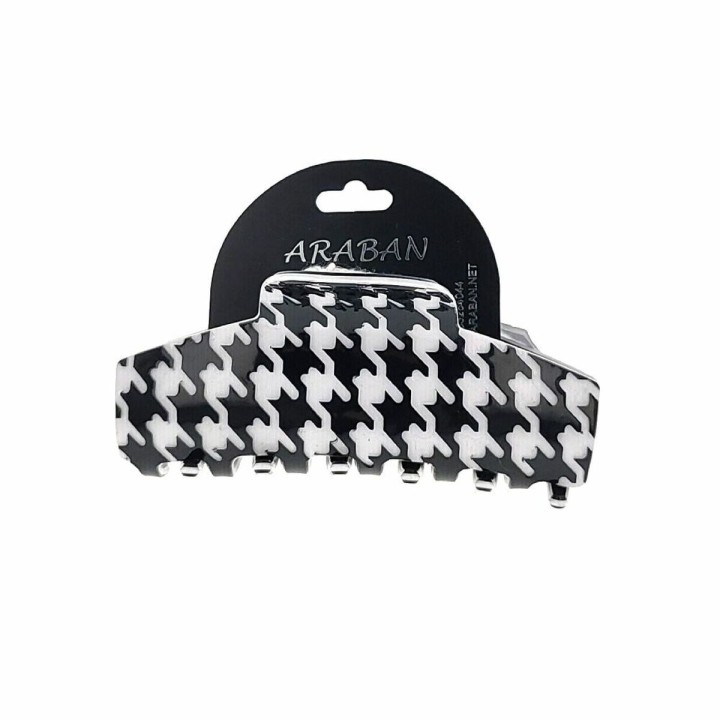 Klemme Araban Sort Hvid (9 cm)