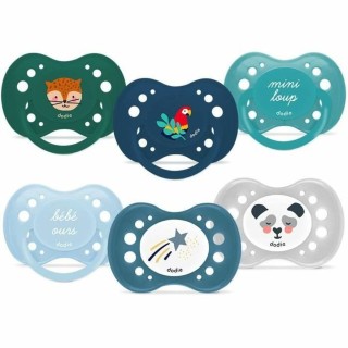 Succhietto Dodie + 18 Mesi Azzurro (6 Pezzi)