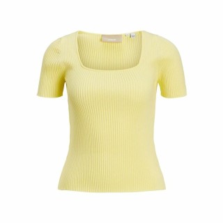Kortærmet T-shirt til Kvinder Jxsky Ss Jack & Jones French Vanilla Gul