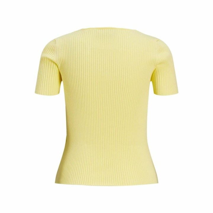 Maglia a Maniche Corte Donna Jxsky Ss Jack & Jones French Vanilla Giallo