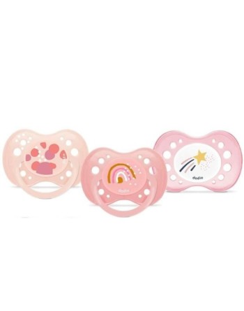 Sucette Dodie + 18 Mois Rose