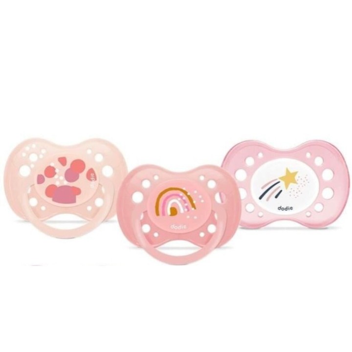 Succhietto Dodie + 18 Mesi Rosa