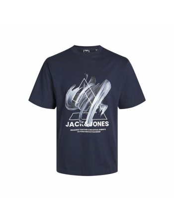 Maglia a Maniche Corte Bambino Jack & Jones Jcotint Tee Ss Azzurro